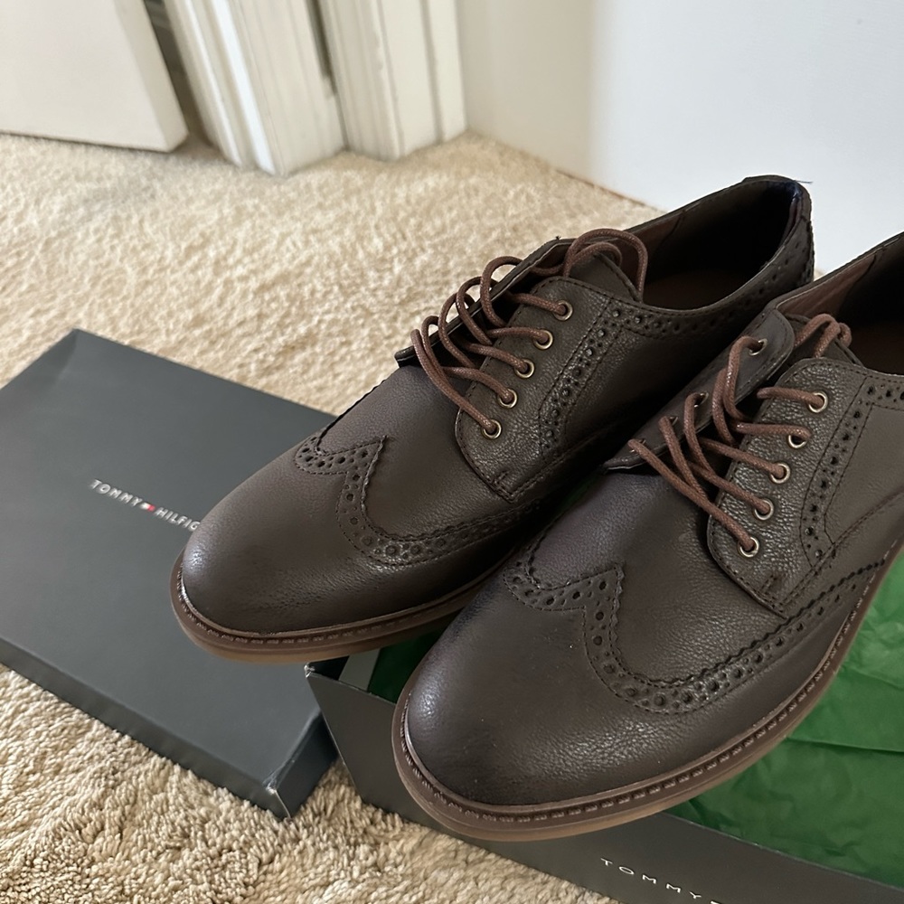 Brand new men’s dress shoes - brown